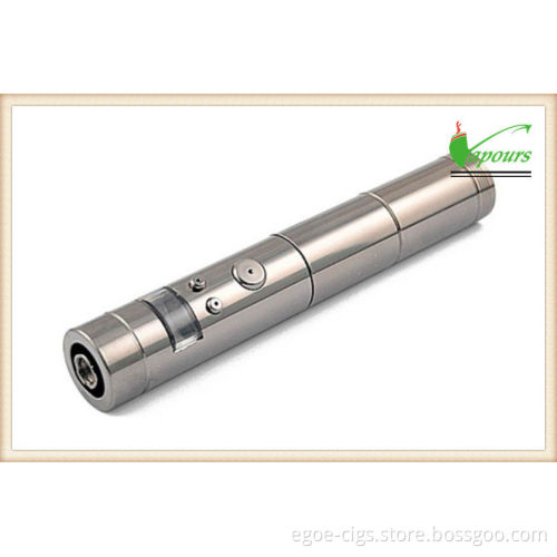 3v Silver Variable Voltage E Cig Vamo Kit With 18650 Battery , Ce / Rohs